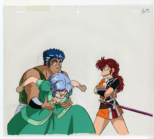 セル画 プロジェクトA子 / A－Ko The VS①